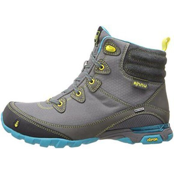 NIB Anhu SugarPine Wp Ankle Hiking Walking Boot Grey/Turquoise Size 7 - Picture 7 of 7